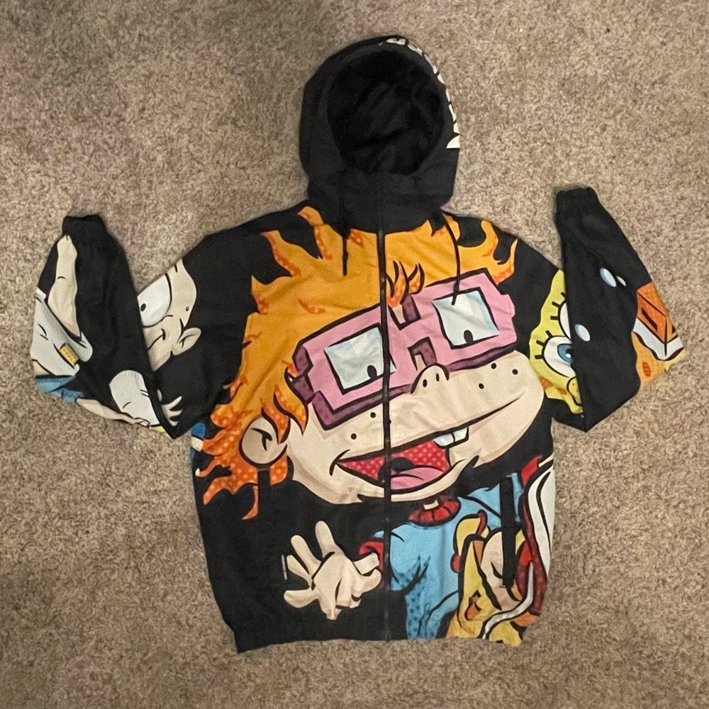 Members Only x Nickelodeon Windbreaker Jacket -*NEW* - Picture 3 of 6